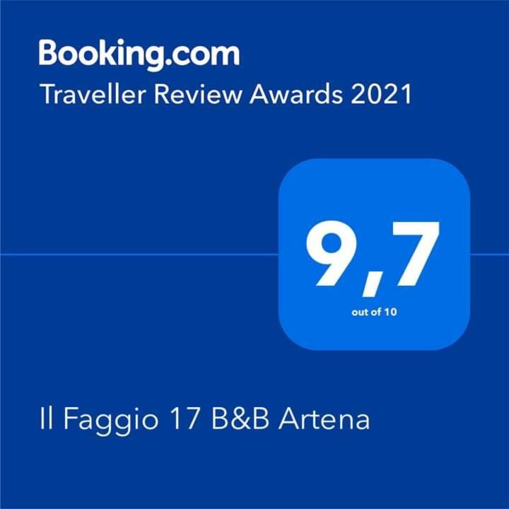 Il Faggio 17 B&B アルテーナ エクステリア 写真
